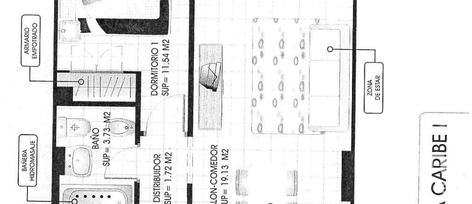 Piso 2 habitaciones de 61 m² en Oropesa/Oropesa del Mar (12594)