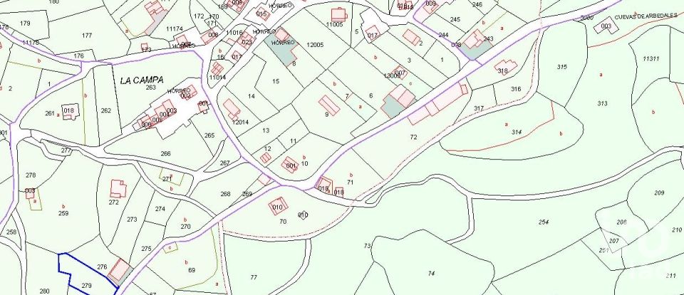 Terreny de 871 m² a Pulide (33456)