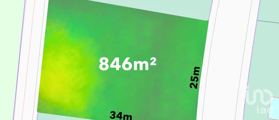 Terreno urbano de 846 m² en Lliça de Vall (08185)