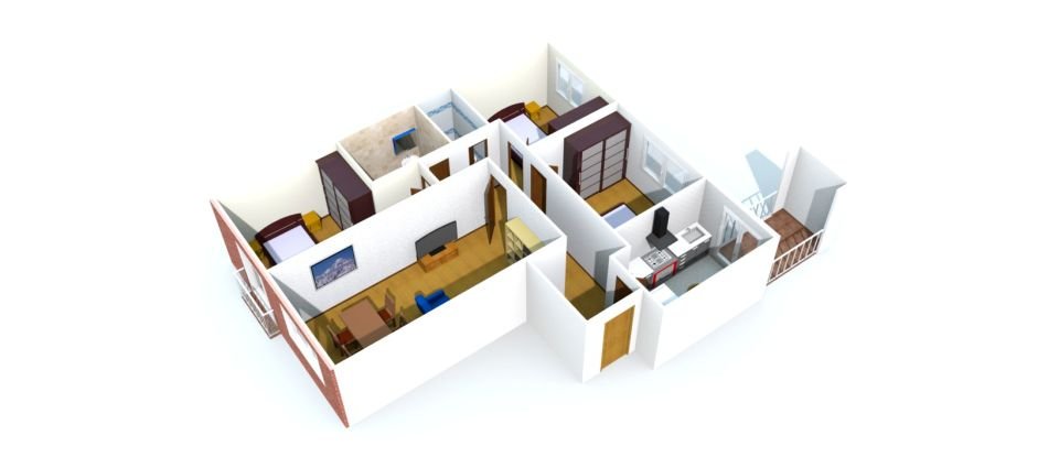 Piso 3 habitaciones de 75 m² en Ciudad Rodrigo (37500)