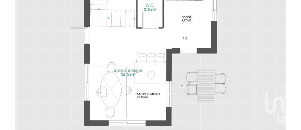 Casa 3 habitaciones de 110 m² en San Juan de Los Terreros (04648)