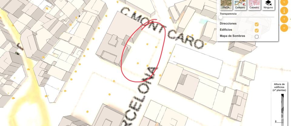 Building plot of 450 m² in Roquetes (43520)