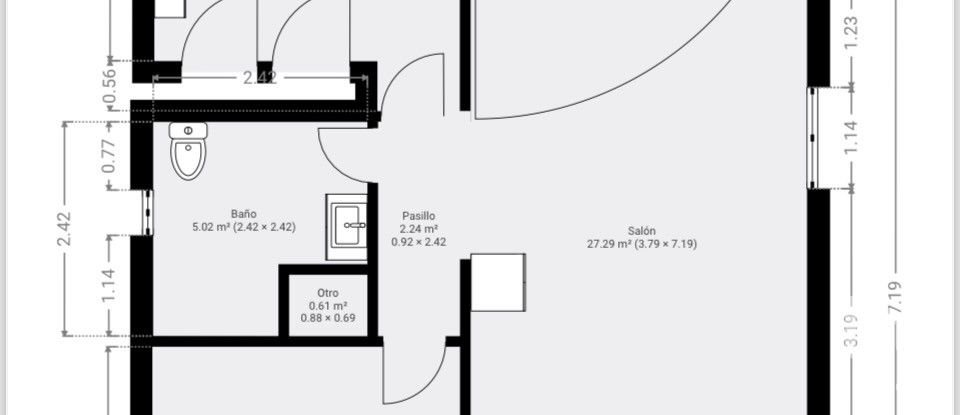 Casa de muntanya 3 habitacions de 121 m² a La Plana (03791)