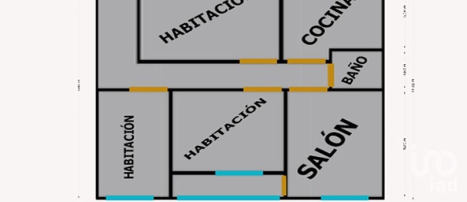 Piso 3 habitaciones de 87 m² en León (24009)