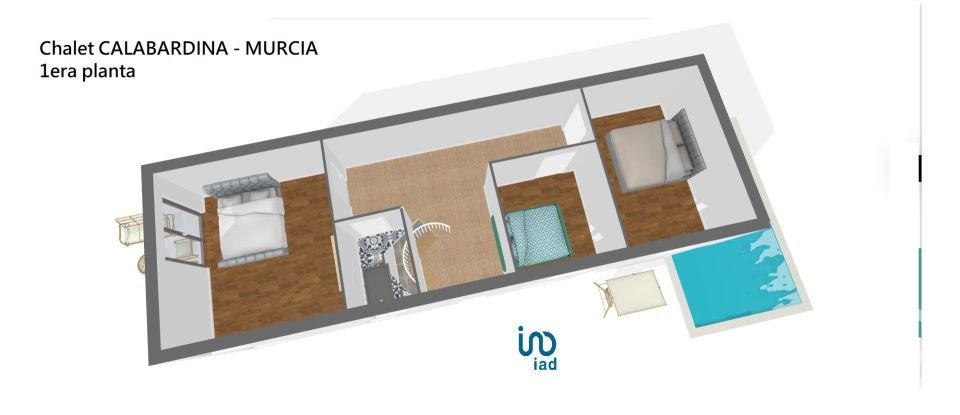 Casa 3 habitaciones de 146 m² en Calabardina (30889)