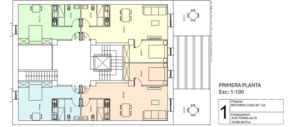 Casa 8 habitacions de 924 m² a Batea (43786)