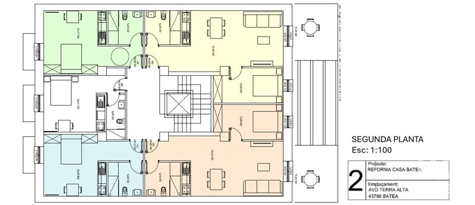 Casa 8 habitacions de 924 m² a Batea (43786)