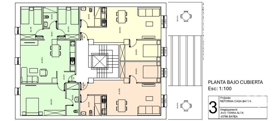 Casa 8 habitacions de 924 m² a Batea (43786)