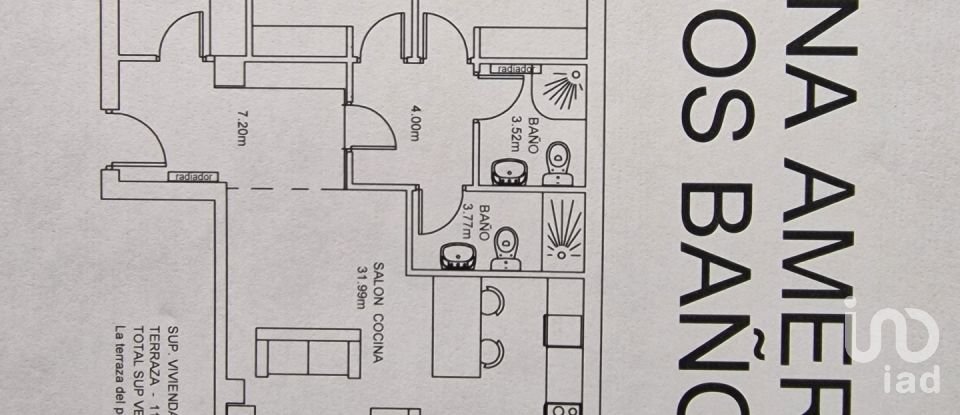 Pis 3 habitacions de 100 m² a León (24005)