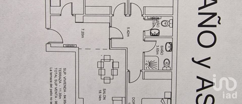 Pis 3 habitacions de 100 m² a León (24005)
