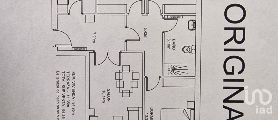Pis 3 habitacions de 100 m² a León (24005)
