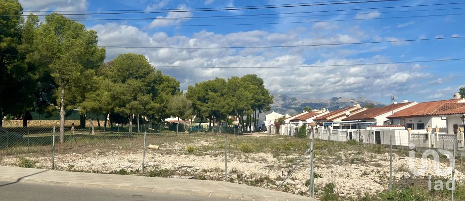 Building plot of 1,948 m² in La Nucia (03530)