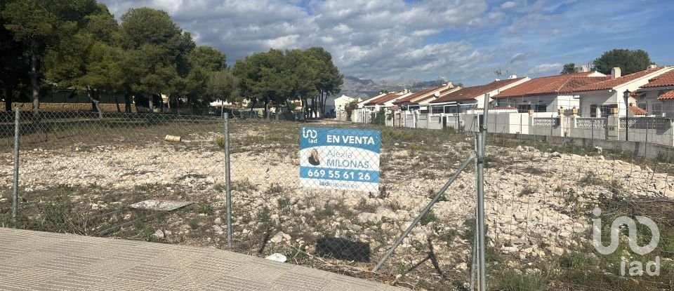 Building plot of 1,948 m² in La Nucia (03530)
