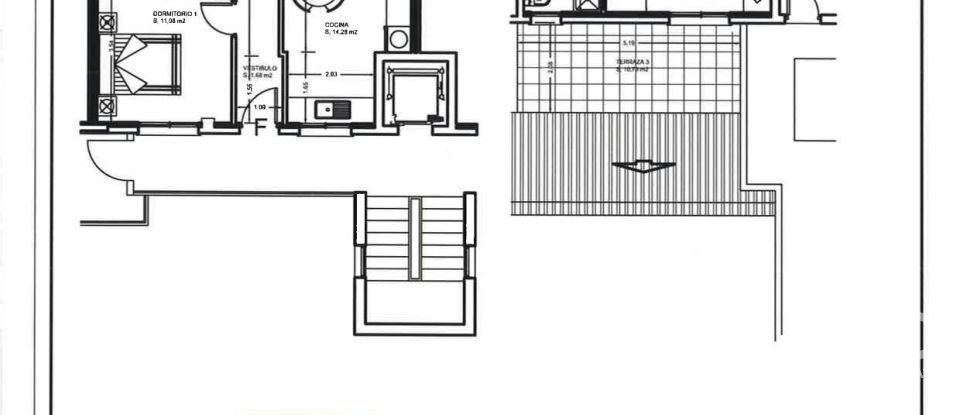Ático 2 habitaciones de 148 m² en Pego (03780)