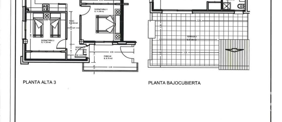 Ático 3 habitaciones de 192 m² en Pego (03780)