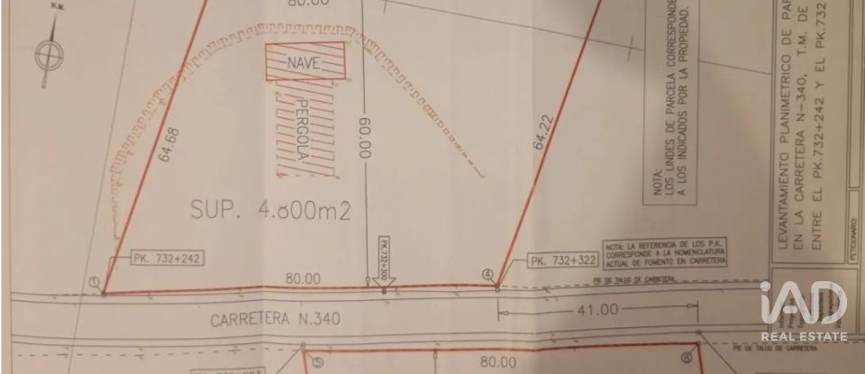 Terreno de 4.800 m² en Balsares (03195)