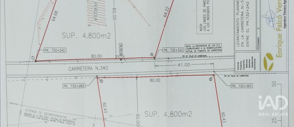 Terreno de 4.800 m² en Balsares (03195)