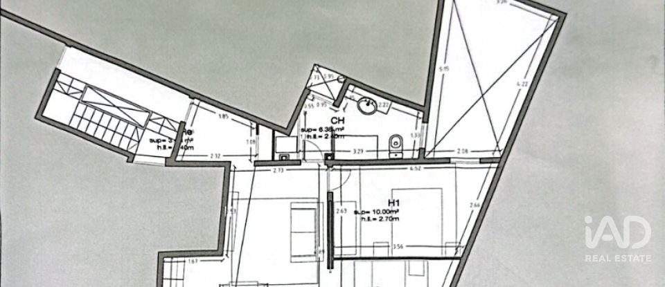 Pis 1 habitació de 52 m² a Barcelona (08001)
