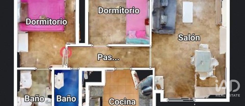 Àtic 2 habitacions de 82 m² a Dénia (03700)