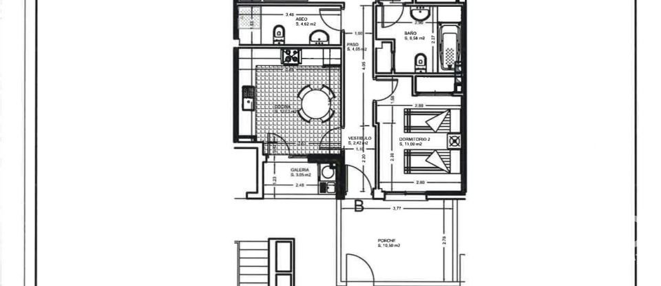 Piso 2 habitaciones de 130 m² en Pego (03780)