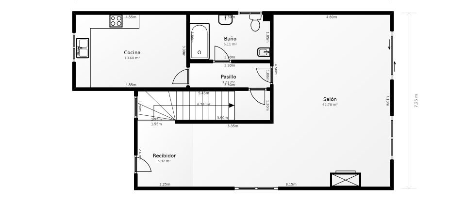 Chalet 4 habitaciones de 170 m² en Riba-Roja de Turia (46190)