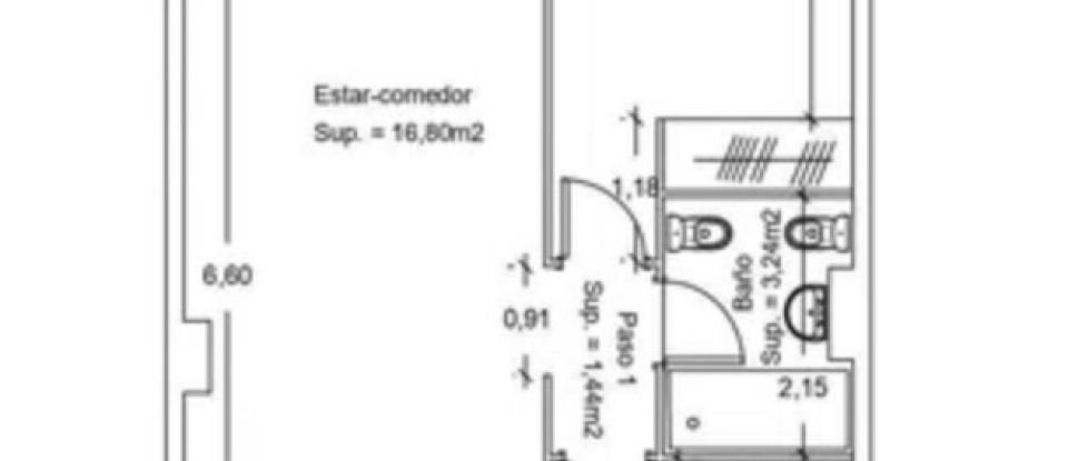 Piso 2 habitaciones de 56 m² en Oropesa/Oropesa del Mar (12594)