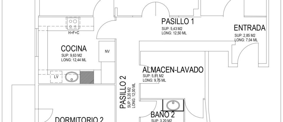 Pis 5 habitacions de 107 m² a Girona (17002)