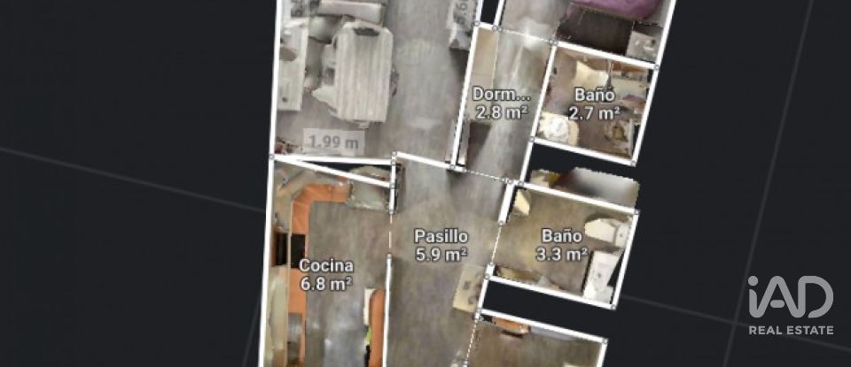 Piso 2 habitaciones de 97 m² en La Serreta (03679)