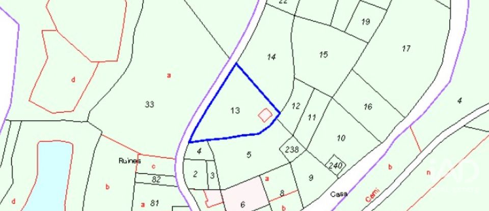 Land of 7,615 m² in El Masroig (43736)