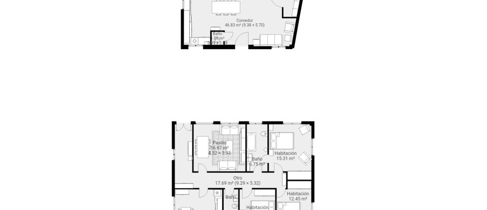 House 15 bedrooms of 689 m² in Aren (36992)