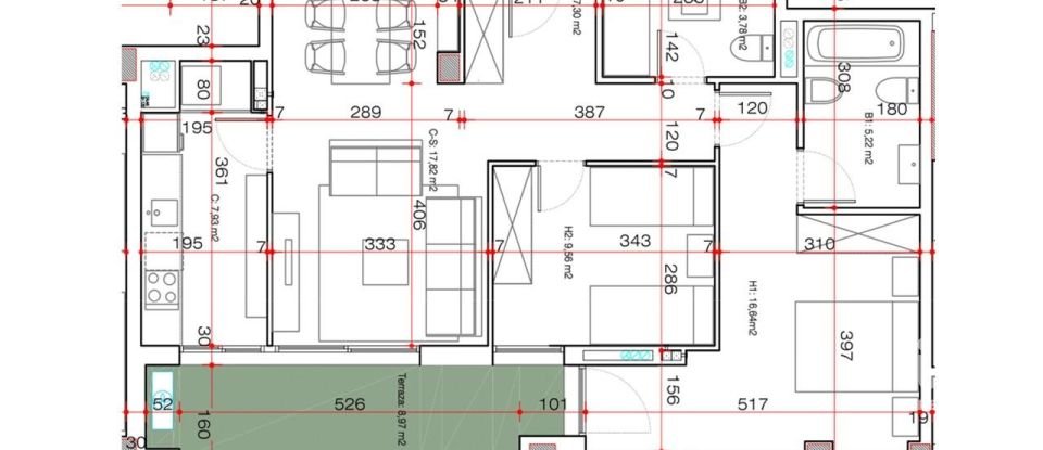 Piso 2 habitaciones de 70 m² en L'Ametlla de Mar (43860)