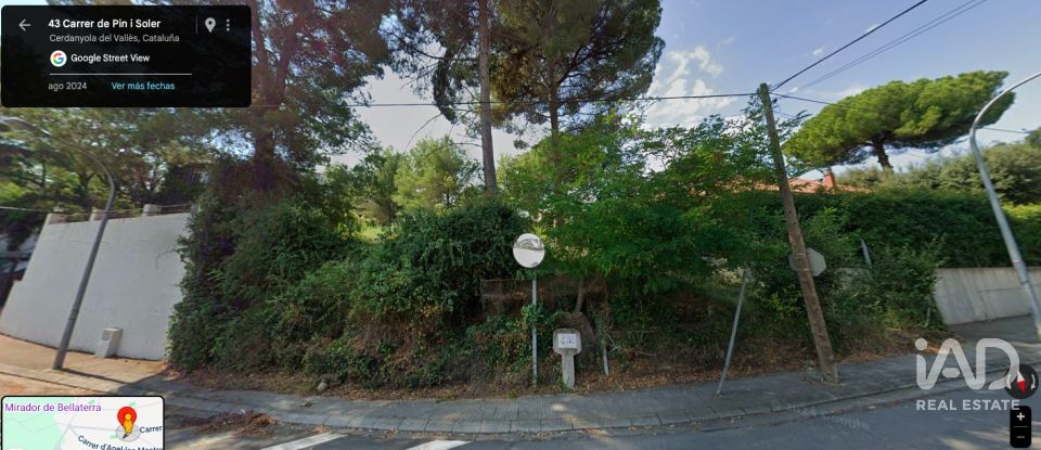 Land of 1,332 m² in Bellaterra (08193)