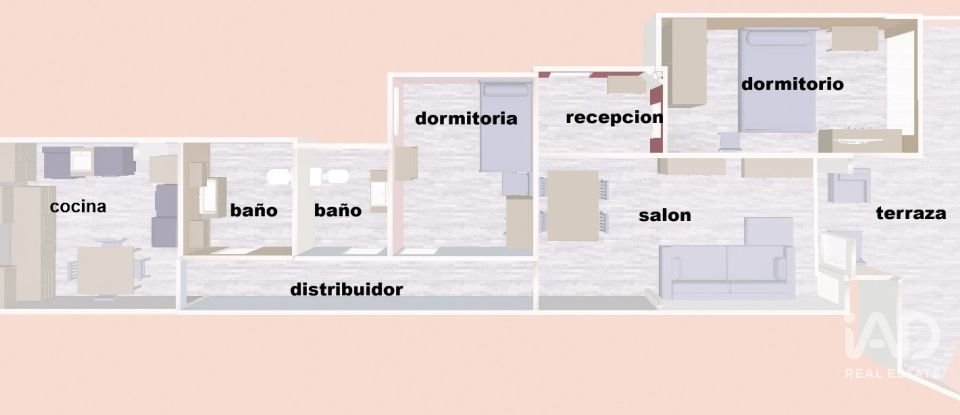 Piso 2 habitaciones de 85 m² en El Campello (03560)