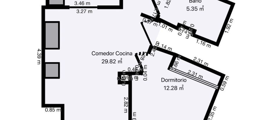 Piso 1 habitación de 58 m² en Beniarbeig (03778)