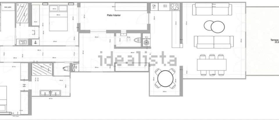 Appartement 3 chambres de 157 m² à Barcelona (08011)