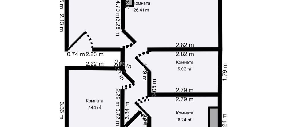Piso 2 habitaciones de 61 m² en Benidorm (03502)
