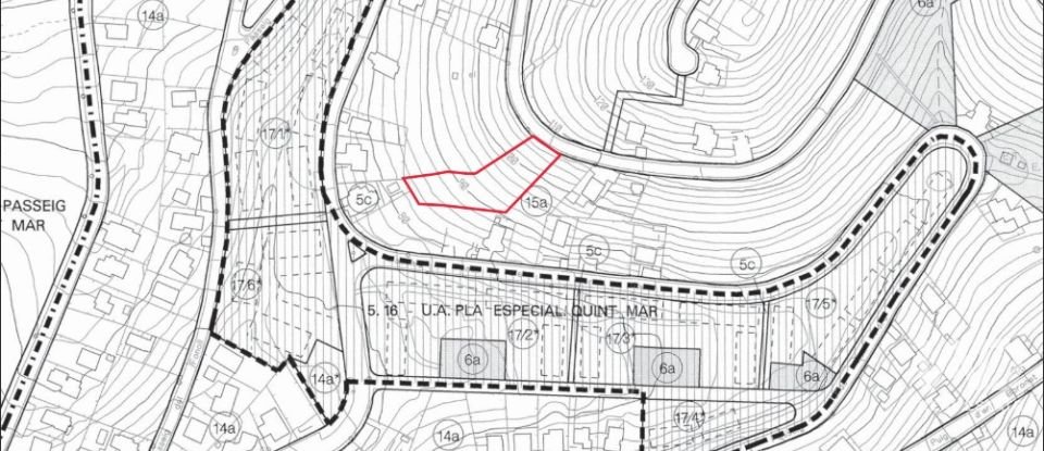 Land of 1,491 m² in Sitges (08870)