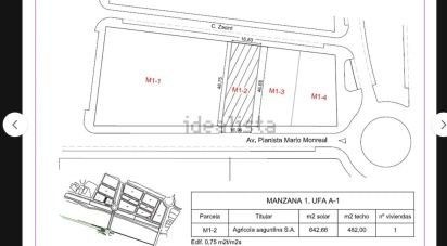 Land of 643 m² in Sagunt/Sagunto (46500)