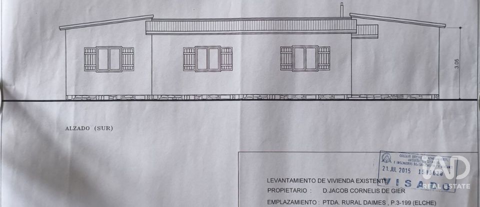 Chalet 3 habitaciones de 124 m² en Elx/Elche (03294)