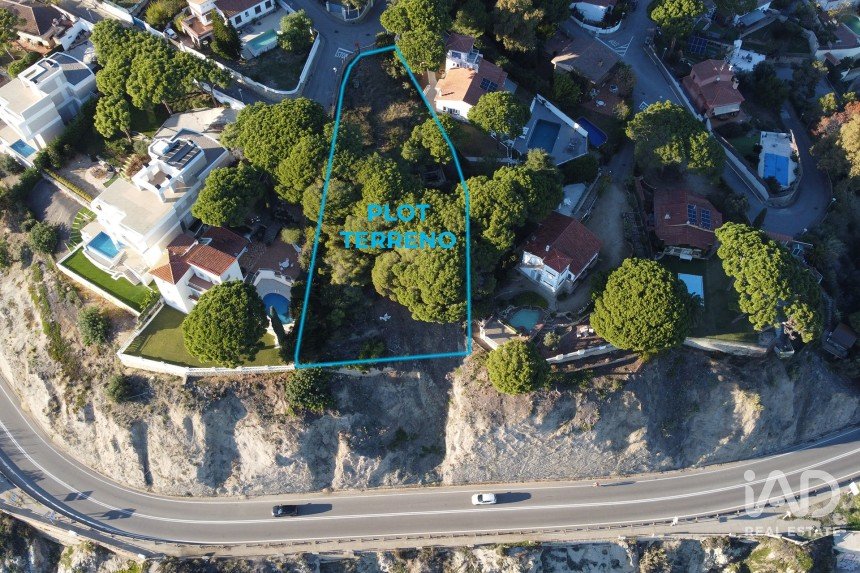 Terrain de 1 789 m² à Arenys de Mar (08350)