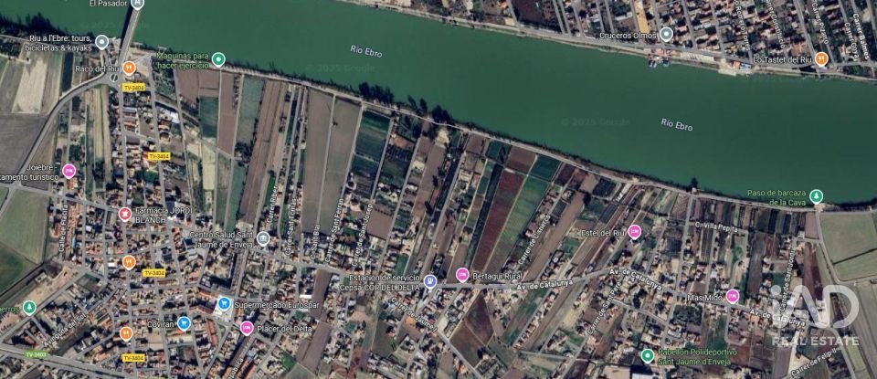 Terreno de 1.395 m² en Sant Jaume d'Enveja (43877)