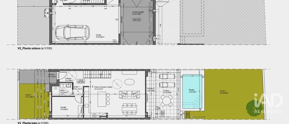 Appartement en maison 4 chambres de 237 m² à Sant Pere de Ribes (08810)