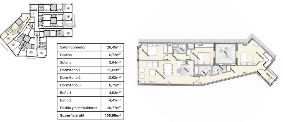 Pis 3 habitacions de 107 m² a Las Palmas de Gran Canaria (35010)