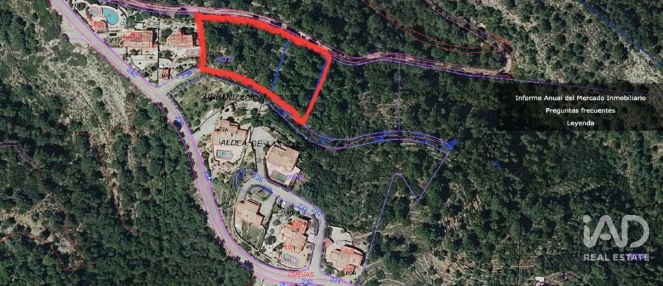 Land of 3,282 m² in Benidoleig (03759)