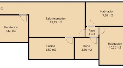 Appartement 3 chambres de 64 m² à Alicante/Alacant (03005)
