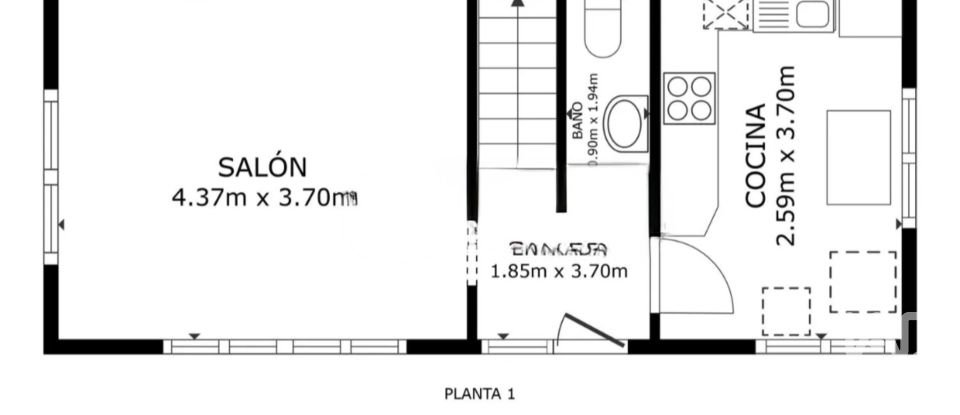 Casa 4 habitaciones de 90 m² en Pomar (39788)