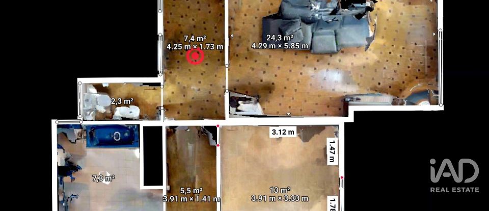 Casa 3 habitacions de 400 m² a Valls (43800)